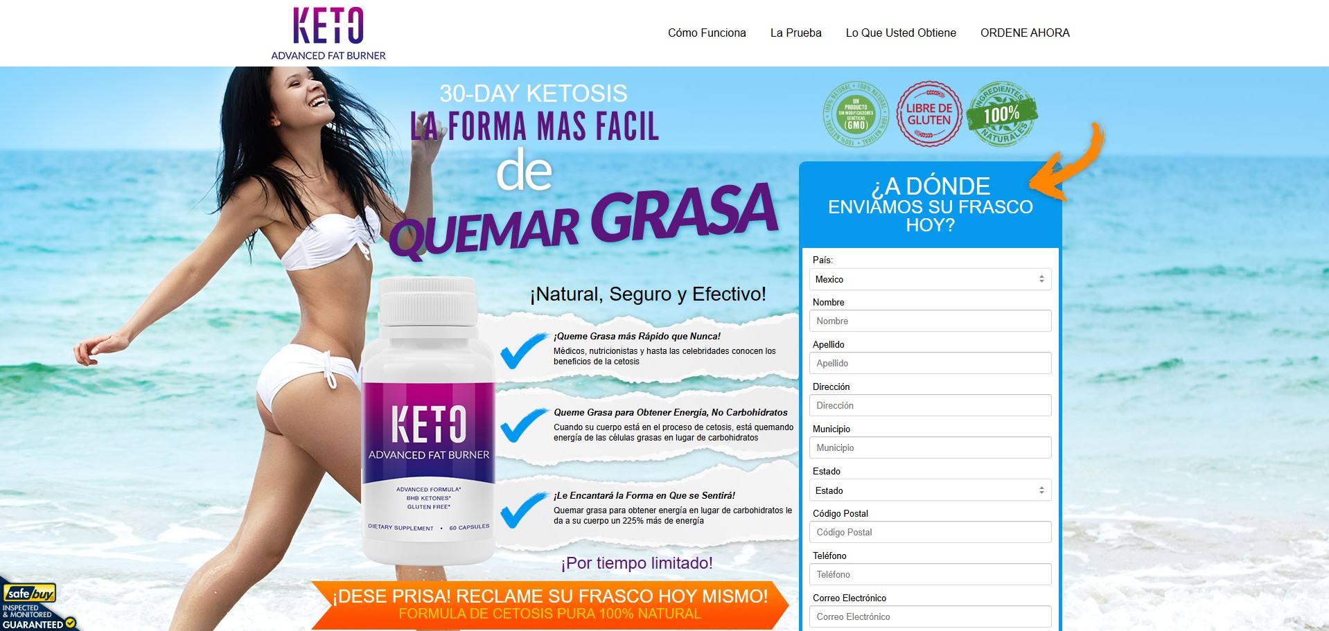 Keto Advanced Fat Burner Producto