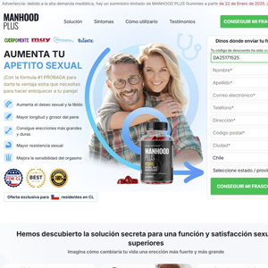 Manhood Plus Gummies Producto