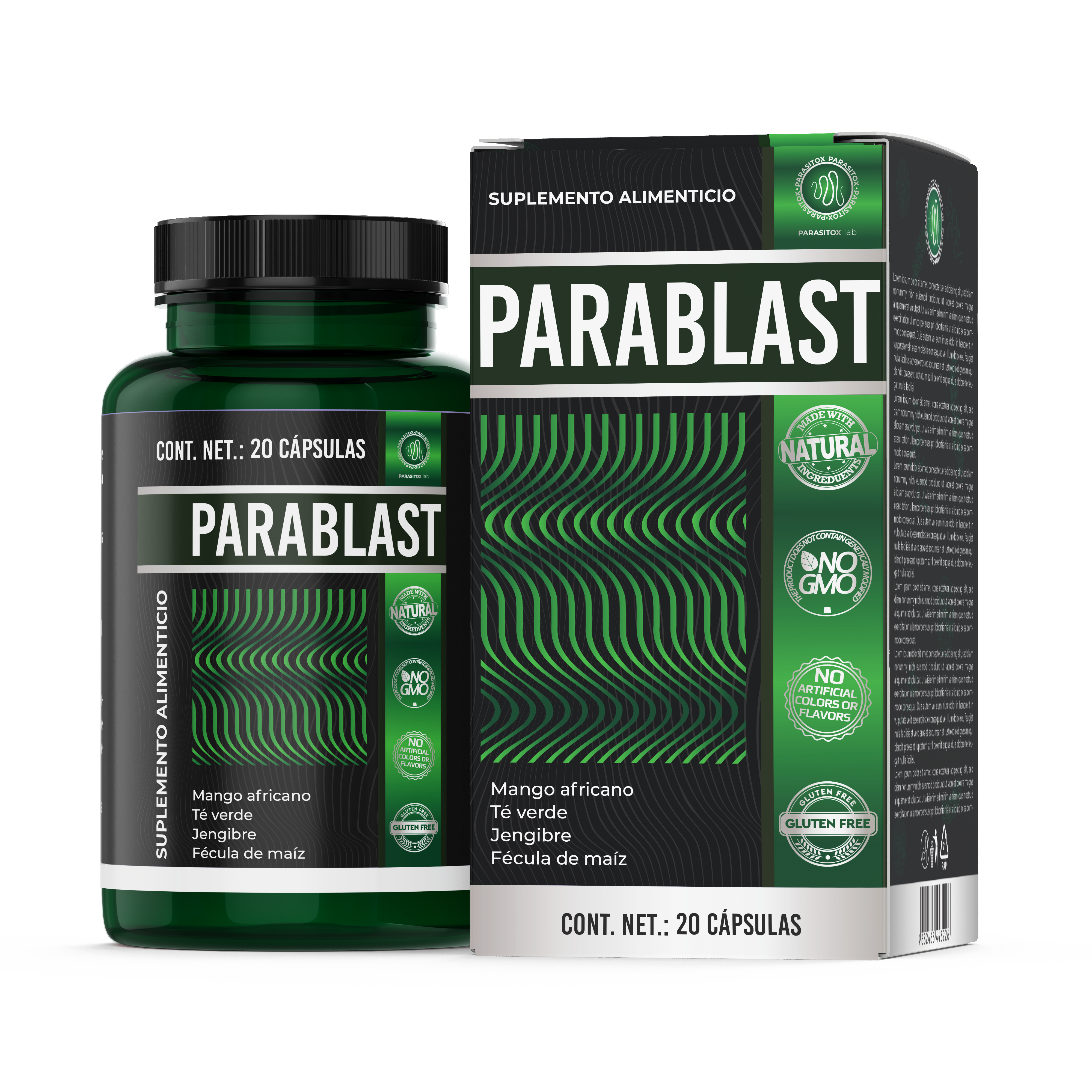 Parablast Producto