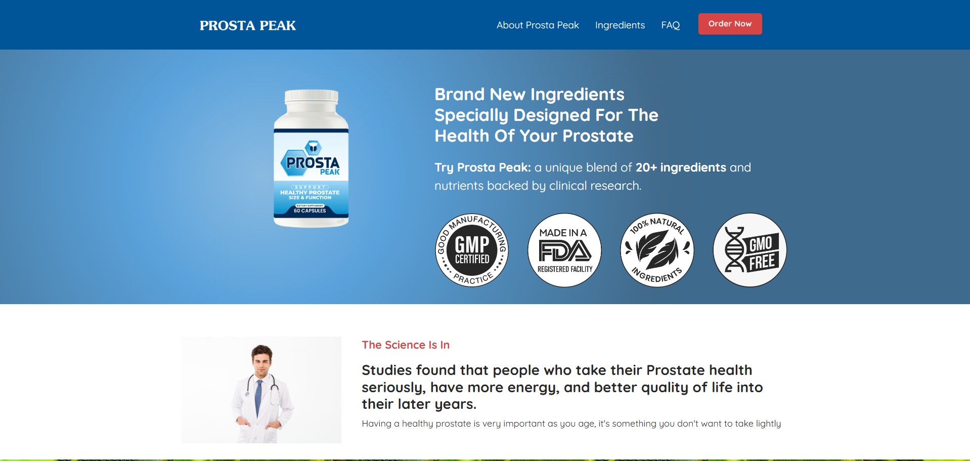 Prosta Peak Producto